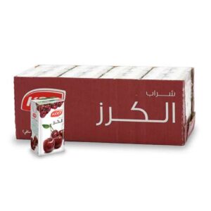 كي دي دي عصير كرز 180 مل - (كرتون 24عبوة)