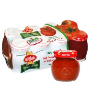 العلالي معجون الطماطم 130 غرام ( ربطة 8 حبة )