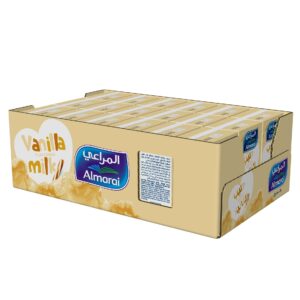 المراعي حليب بالفانيلا 150 مل ( الكرتون 18 عبوة )
