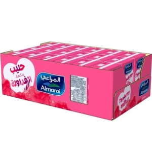 المراعي حليب بالفراولة 150 مل ( الكرتون 18 عبوة )