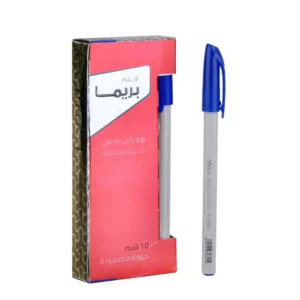 بريما قلم ناشف ازرق 1.0 مم × 10 حبة - علبة