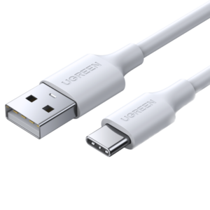 يوجرين سلك شاحن USB إلى USB|C بطول 1 م | أبيض