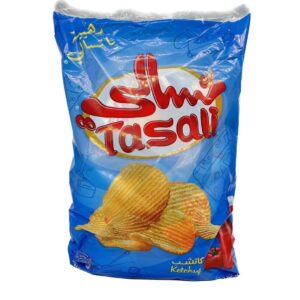 تسالي بطاطس كاتشب 12جم ( كيس 21حبه )