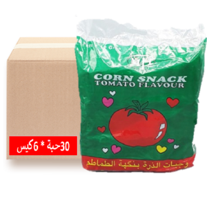 زمزم بطاطس طماطم 12 غم - (كرتون 30حبه* 6 ربطه)