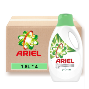 اريال سائل غسيل الملابس الأصلي أوتوماتيك 1.8 لتر ( كرتون 4 حبة )