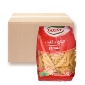 قودي مكرونة أنابيب رقم 12 - 450 غم × 24 - كرتون