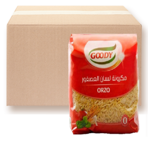قودي مكرونة لسان عصفور رقم 17 - 450 غم × 24 - كرتون