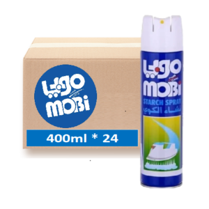 موبي بخاخ نشاء كوي 400 مل ( كرتون 24 حبة )