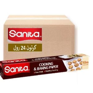 سانيتا سيرفيو ورق زبدة 30سم×10م - (كرتون 24 رول )