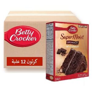 بيتي كروكر شوكولاتة سوداء 500 غم × 12 - كرتون