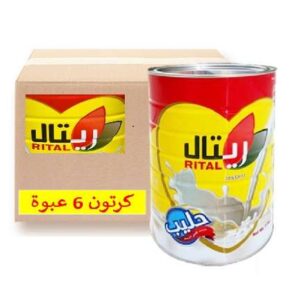ريتال حليب بودرة 1800 غم -(كرتون 6حبه)