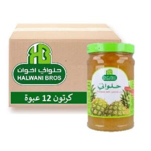 حلواني مربى الأناناس 400 غم ( كرتون 12 حبة )