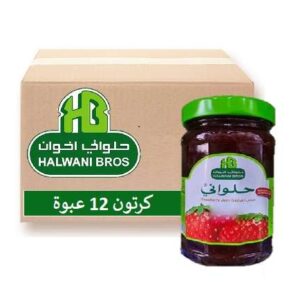 حلواني مربى الفراولة 400 غم - (كرتون 12عبوة)