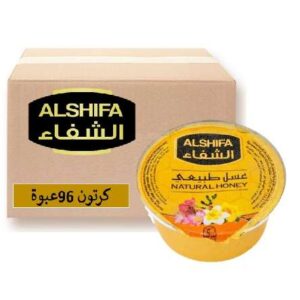 الشفاء عسل طبيعى علب صغيرة 96 علبة