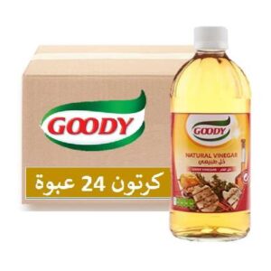 قودي خل تفاح 474 مل - (كرتون 24عبوة)