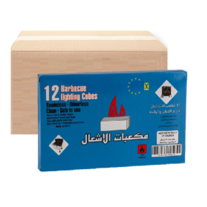 مكعبات الاشعال البيضاء 12 مكعب - (كرتون 24 عبوة)