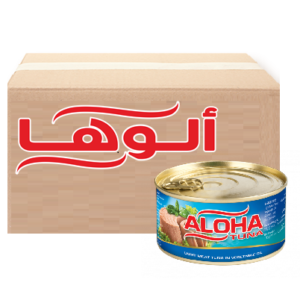 الوها تونة بالزيت صغير 100 جرام ( الكرتون 48 حبة )