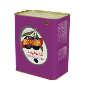 كوبوليفا زيتون اسود تنك 5 كيلو