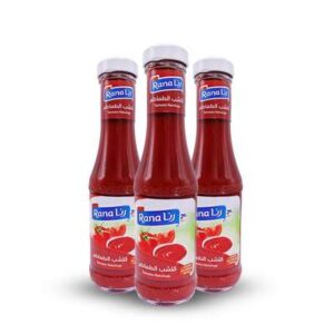 رنا كاتشب الطماطم 340 غم  ( 3 عبوة )
