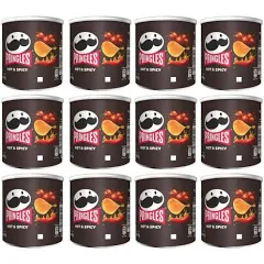 برينجلز رقائق البطاطس الحارة 40 غم × 12 - كرتون