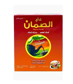 الصمان شاي احمر 100 خيط