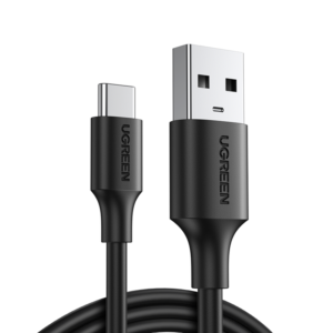يوجرين سلك شاحن من USB-C إلى USB-C بطول 3م - أسود