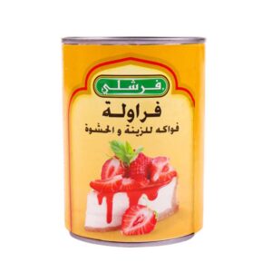 فرشلي فراولة بالفواكة للزينة والحشوة 595 جرام