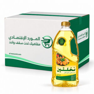 نخلتين زيت نباتي صافي 1.5لتر - (الكرتون 6 عبوة)