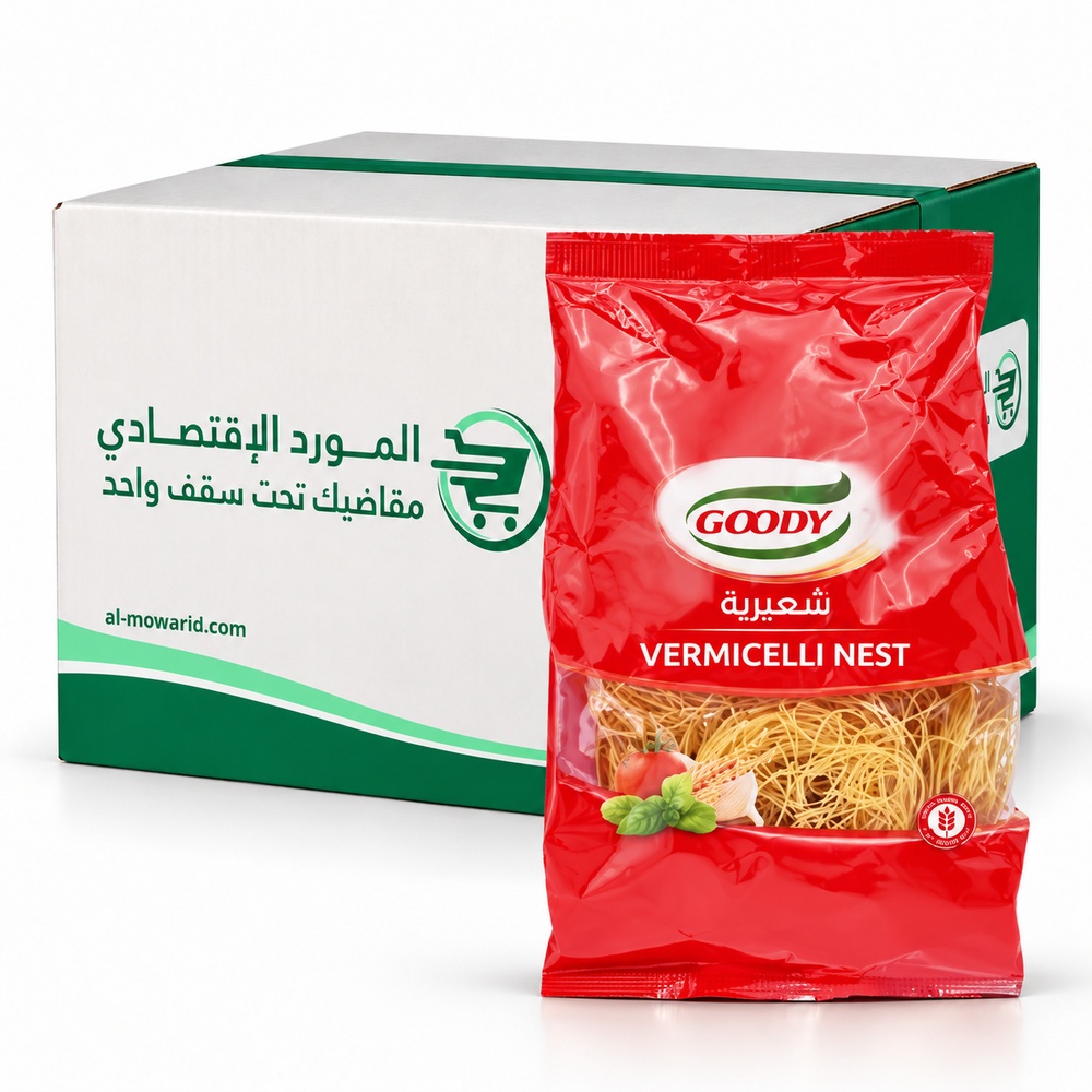 قودي شعيرية رقم 60 - 250 غم × 24 - كرتون