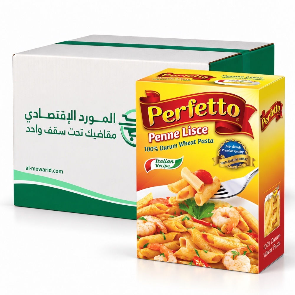 بيرفيتو مكرونة اقلام رقم 211 - 500 غم × 24 - كرتون