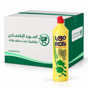 موبي ليمون سائل تنظيف الصحون 1 لتر ( كرتون 12 حبة )