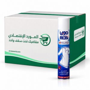 موبي بخاخ مزيل للكهرباء الساكنة 300 مل ( كرتون 12 حبة )
