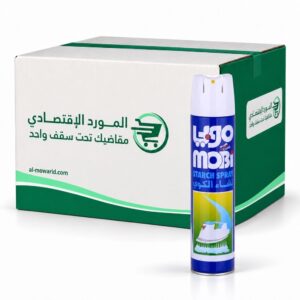 موبي بخاخ نشاء كوي 400 مل ( كرتون 24 حبة )