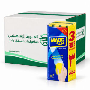 موج اسفنج التنظيف ( كرتون 9 × 24 ربطة )