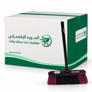 منتج عشوائي مكنسة بعصاة خشب طويلة ( كرتون 24 حبة )