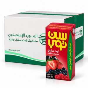 سن توب عصير توت 250 مل ( كرتون 30 عبوة )