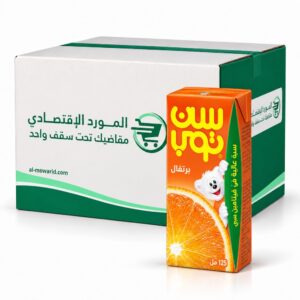 سن توب عصير برتقال 125 مل ( كرتون 30 عبوة )