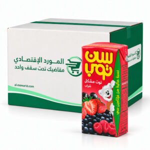 سن توب عصير توت 125 مل ( كرتون 30 عبوة )