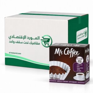 مستر كوفي - ورق فلتر قهوة - 100 قطعة - ( كرتون12 عبوة )