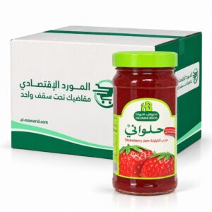 حلواني مربى الفراولة 400 غم - (كرتون 12عبوة)