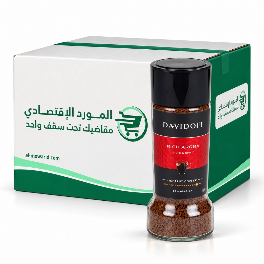 دافيدوف قهوة ريش اروما 100 غم - (كرتون 6عبوة)