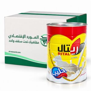 ريتال حليب بودرة 1800 غم -(كرتون 6حبه)