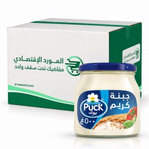 بوك جبنة كريم مطبوخة قابلة للدهن 500 غم - (كرتون 6حبة )