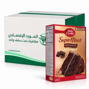 بيتي كروكر شوكولاتة سوداء 500 غم × 12 - كرتون