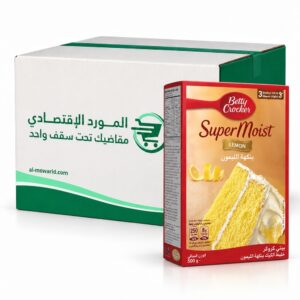 بيتي كروكر خليط الكيك بنكهة الليمون 500 غم - ( كرتون 12 عبوة )