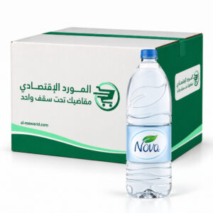 نوفا ماء شرب 1.5 لتر ( كرتون 12 عبوه )