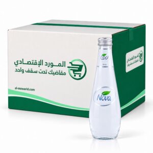 نوفا ماء زجاج 250 مل ( كرتون 24 عبوة )