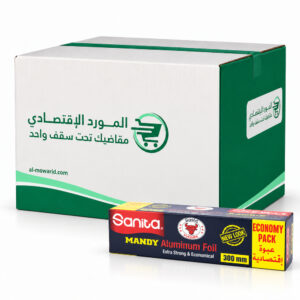 سانيتا مندي ورق قصدير 30 سم × 85 م ( كرتون 6 حبات )