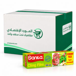 سانيتا سيرف يو نايلون لاصق للطعام 300 مم × 200 متر ( كرتون 6 حبة )