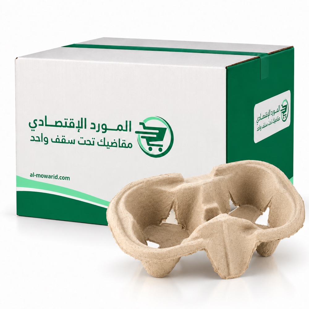 حاملة اكواب ثنائي ( كرتون 250 حبة )
